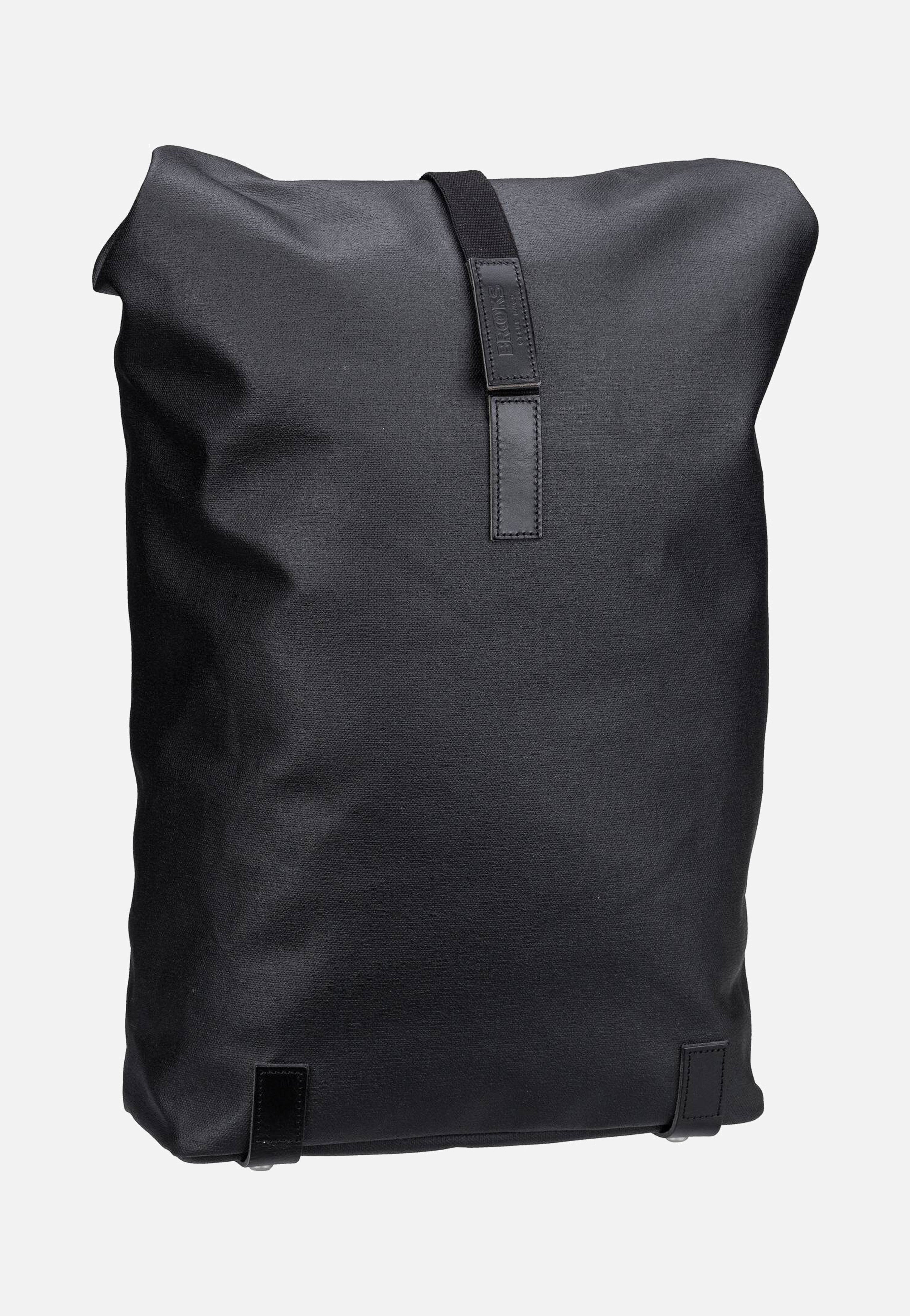 Pickwick Cotton Canvas 26 L Black - Rolltop Rucksack