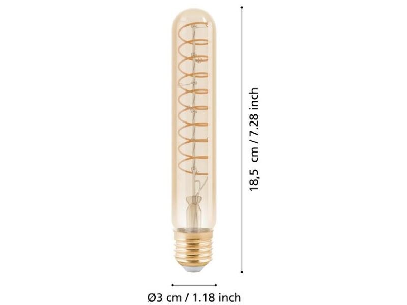 EGLO Leuchten Lampe 4 W E27 Warmweiss Deko-Leuchtmittel