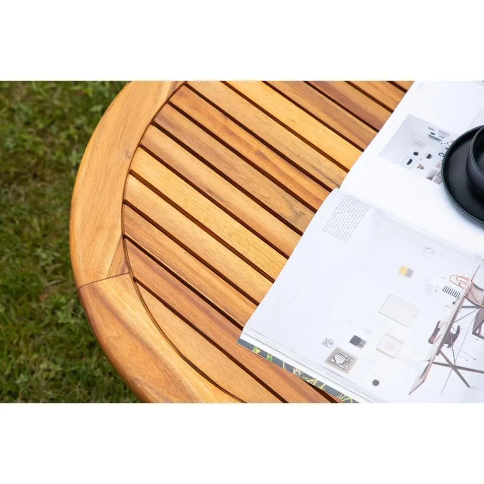 Svea - Catalina ronde loungetafel - ø70 cm - naturel