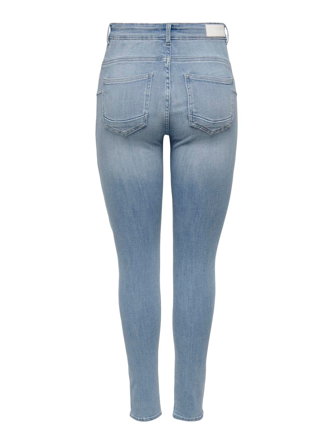 ONLPOWER Mittlere Taille Skinny Fit Jeans Special Bright Blue Denim