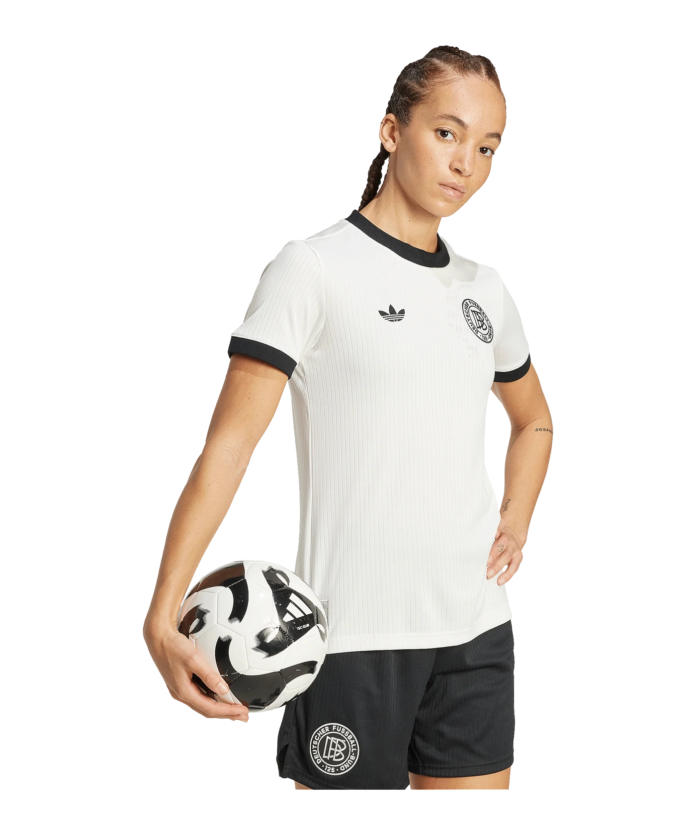 adidas DFB Deutschland 125th Anniversary Trikot Damen Weiß