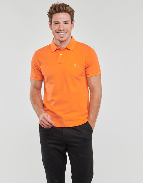 Polo Ralph Lauren - POLO AJUSTE SLIM FIT EN COTON BASIC MESH Naranja