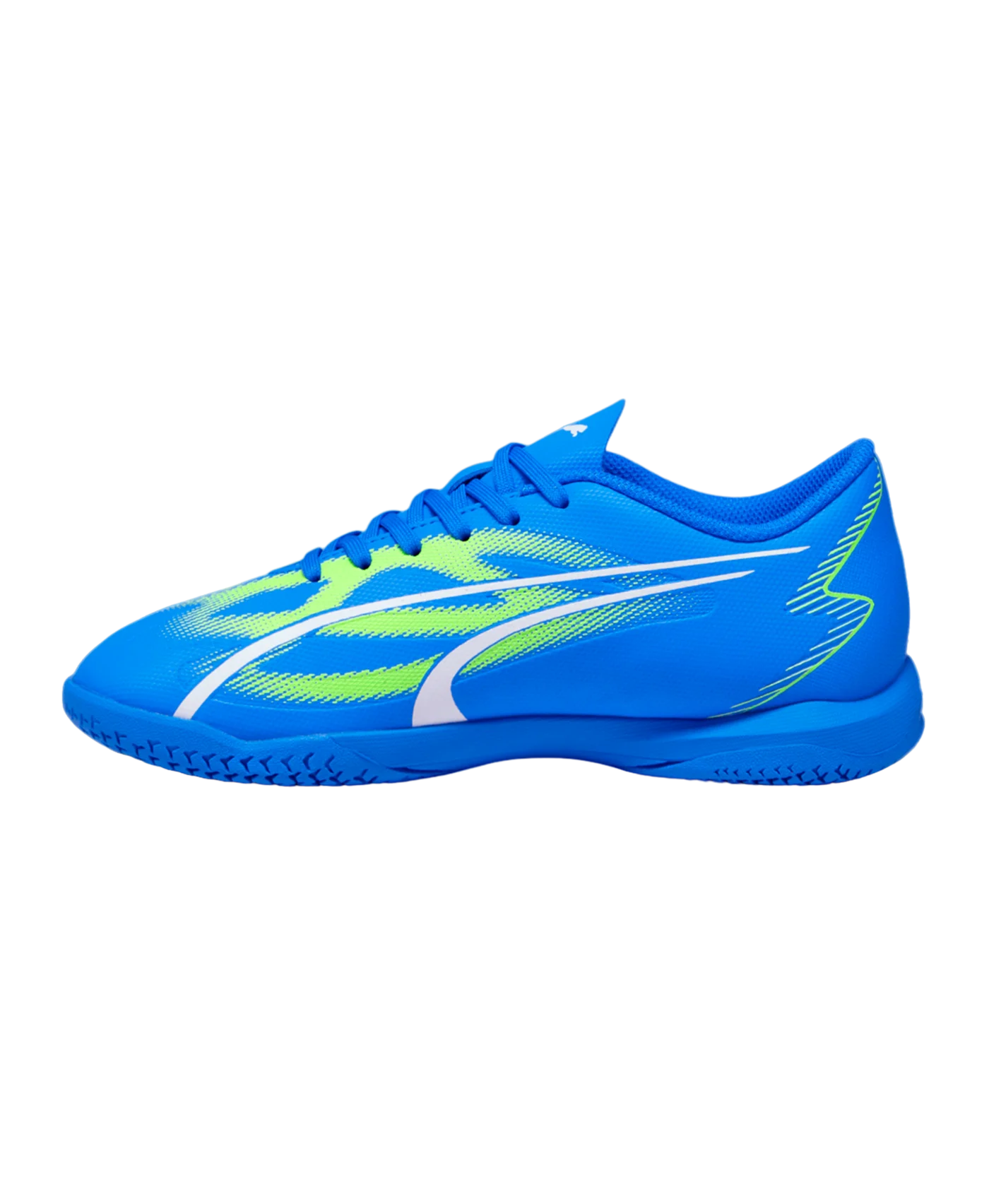 PUMA ULTRA Play IT Halle Jr Gear Up Kids Blau Weiss F03