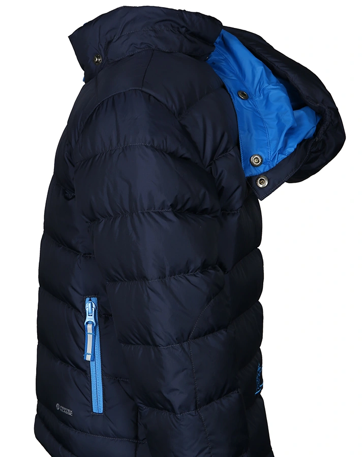 Daunen-Jacke DKids mit abnehmbarer Kapuze in navy