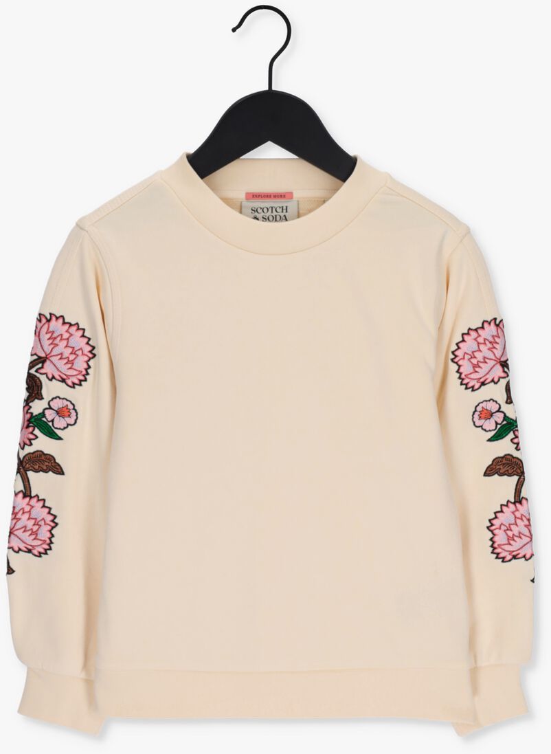 SCOTCH & SODA gebroken wit scotch & soda sweater 168131-22-fwgm-d40