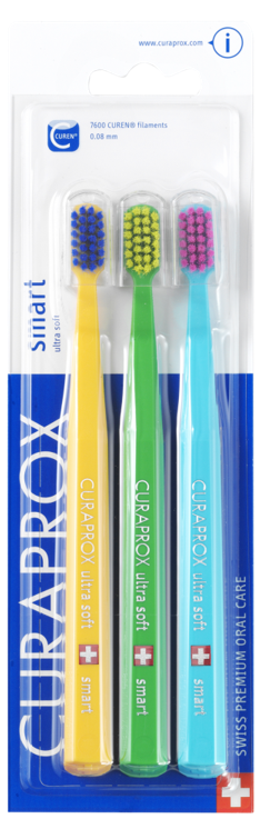 Curaprox Tandenborstel Smart Ultra Soft3 stuks