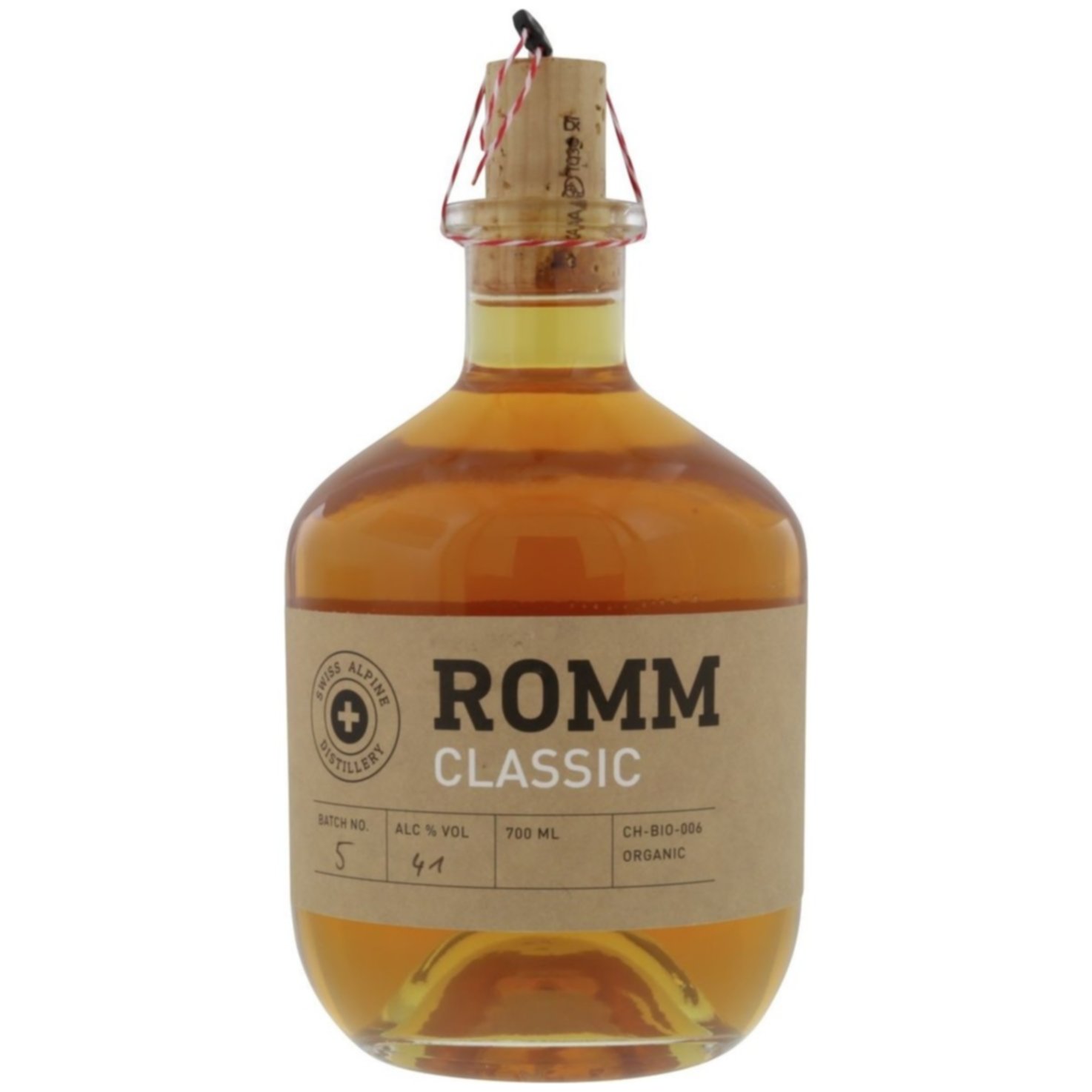 Haldihof Bio Romm Classic Rum -70cl
