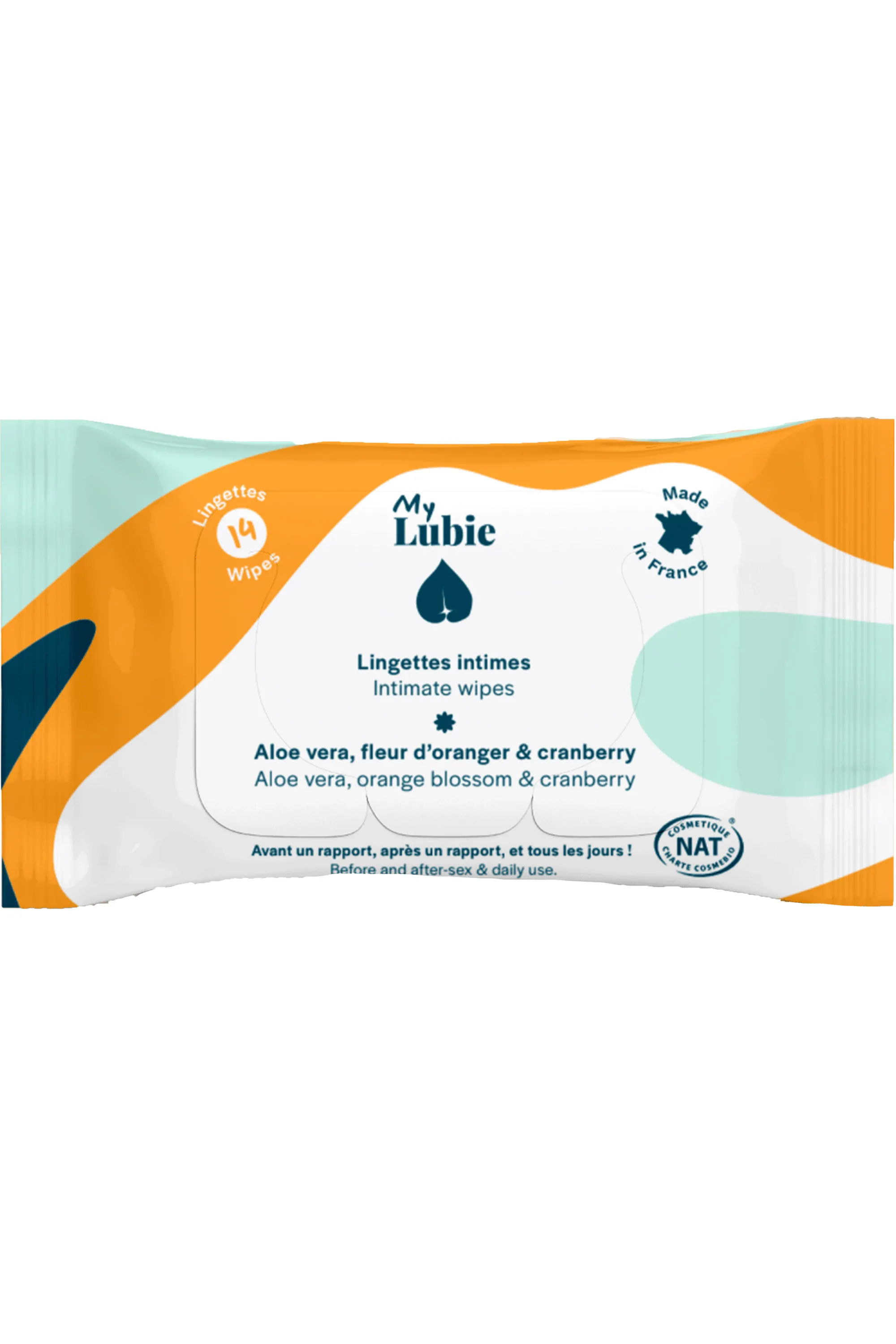 My Lubie Lingettes intimes naturelles