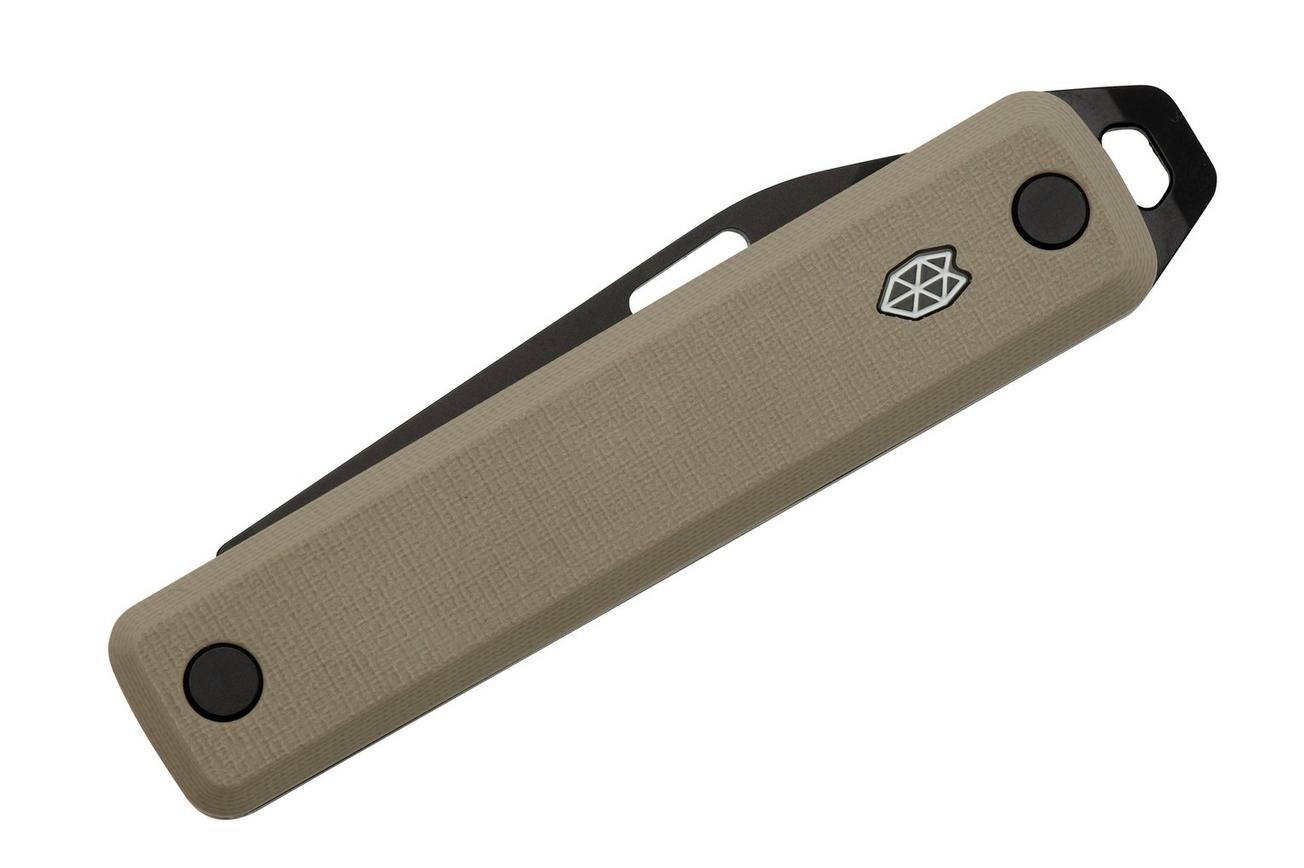 The James Brand The Ellis Slim, Coyote Tan G10, black, Serrated, KKN125195-01, zakmes
