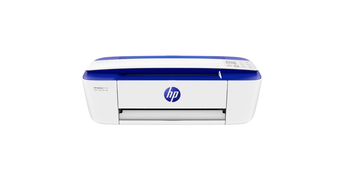 HPDeskJet 3760 all-in-one inkjetprinter  (Wit/blauw, Scannen, Kopiëren, Wi-Fi)