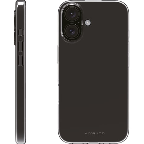Vivanco iPhone 16 cover – transparent