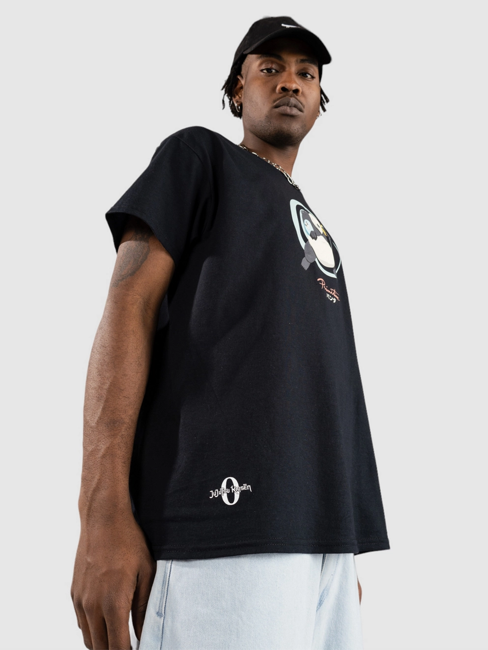 Primitive Panda T-Shirt black
