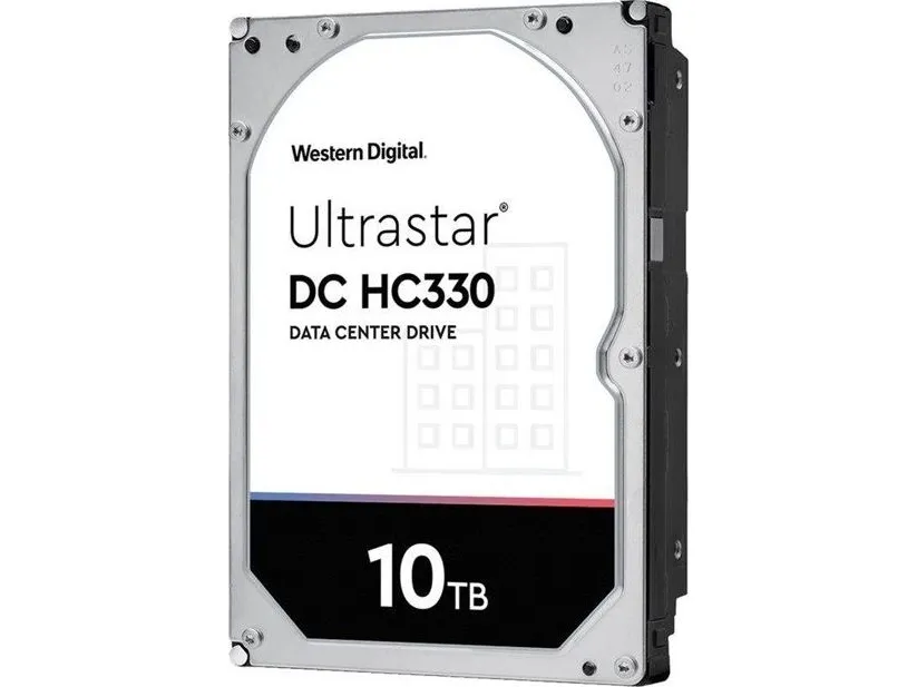 WD Ultrastar DC HC330 WUS721010ALE6L4 - Harddisk - krypteret - 10 TB - intern - 3.5