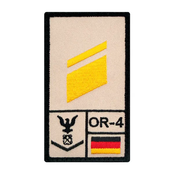 Café Viereck -  Rank Patch Stabskorporal Marine