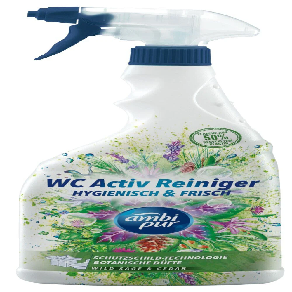 Spray nettoyant WC Ambi Pur sauge sauvage et cèdre 750ml