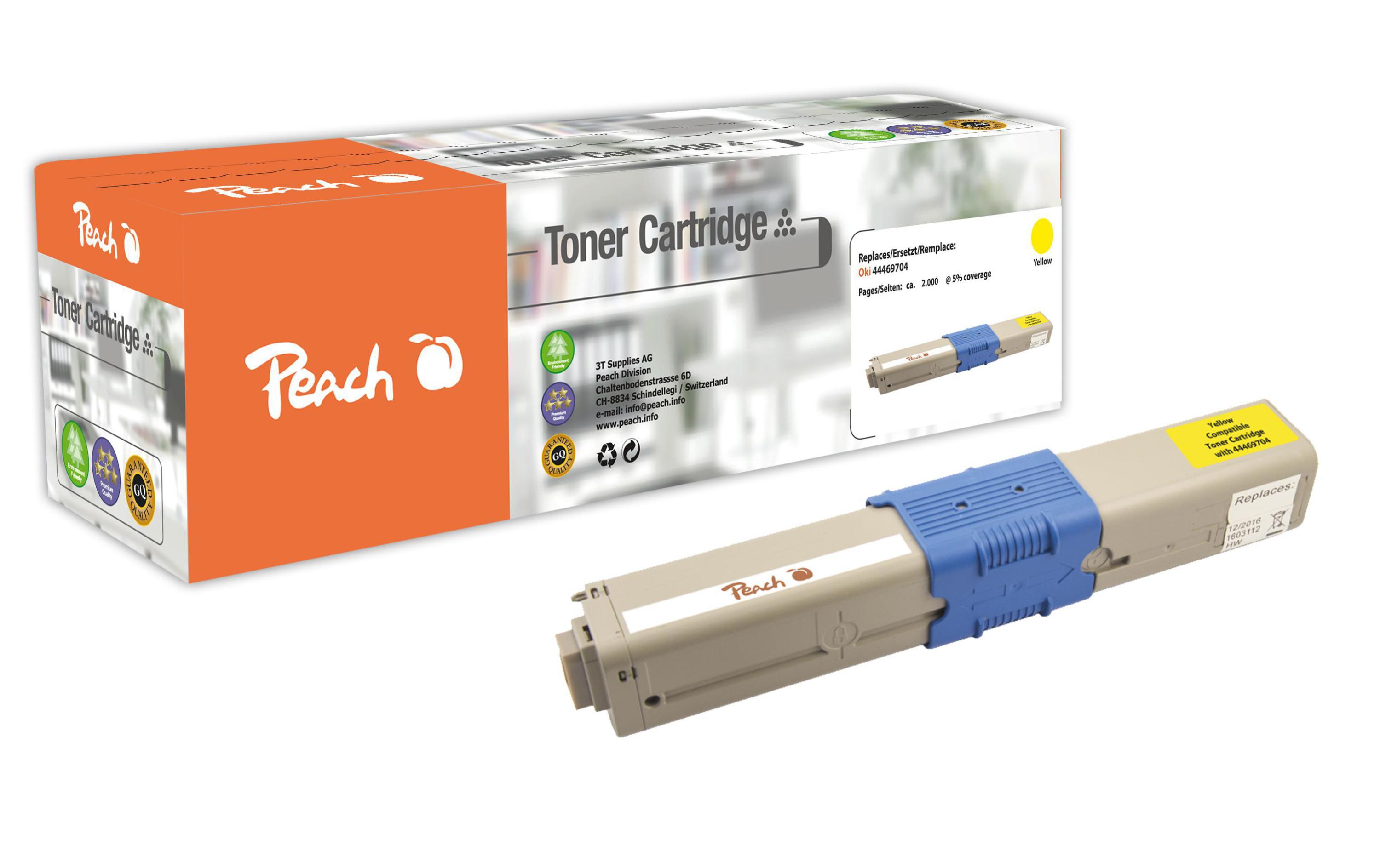 Toner OKI 44469704 YellowToner, Gelb