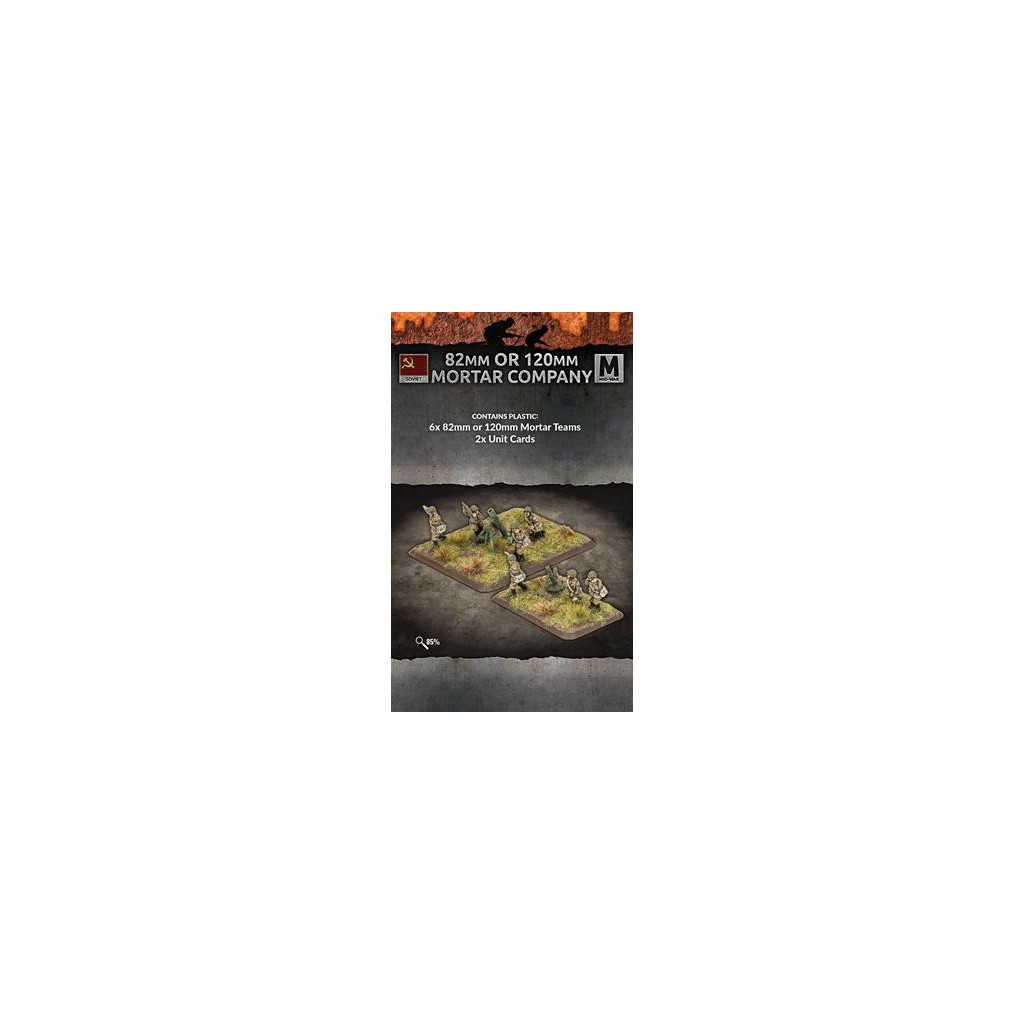 Flames of War - 82mm or 120mm Mortar Company