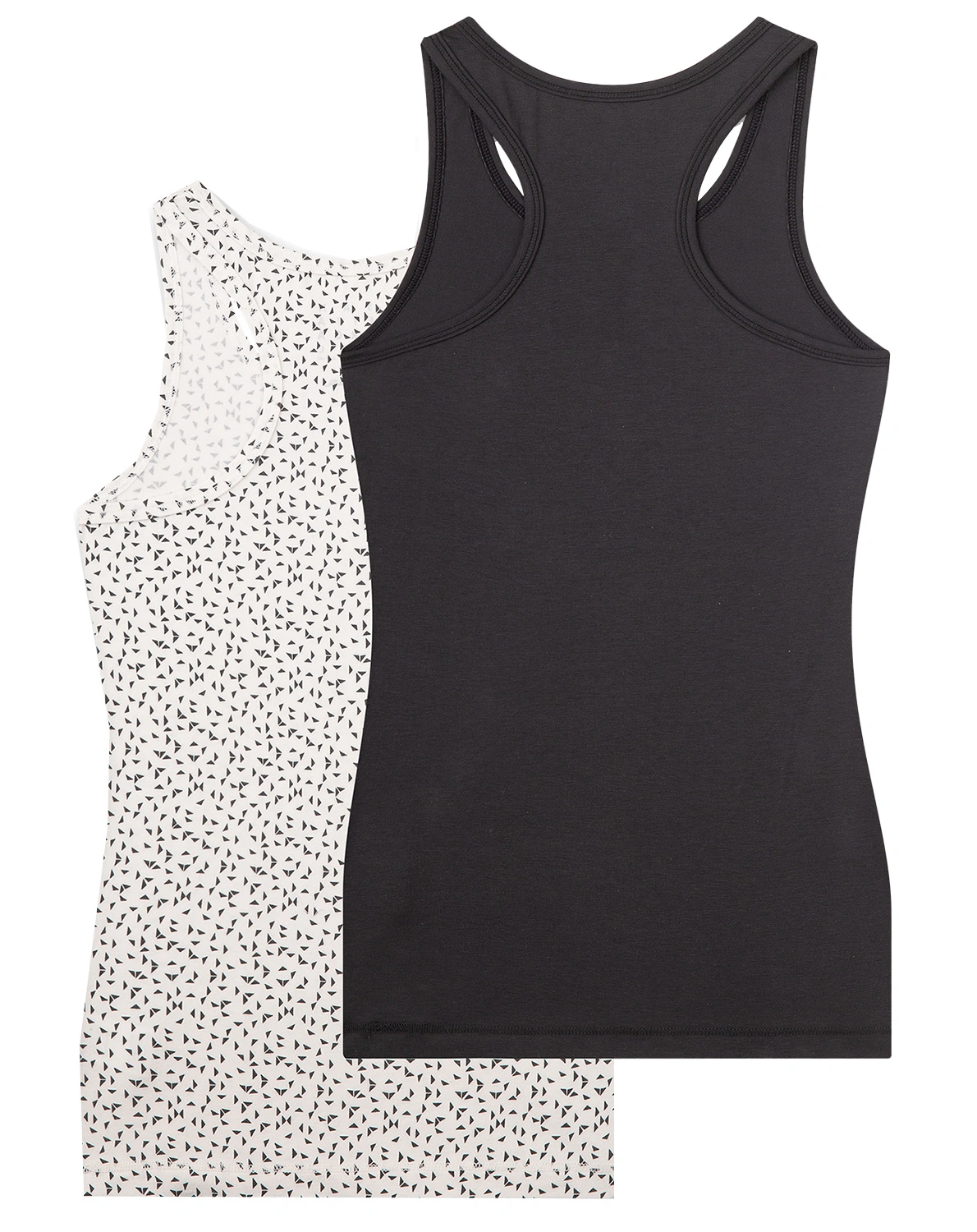 Unterhemd SAN - PATTERN 2er-Pack in white whisper