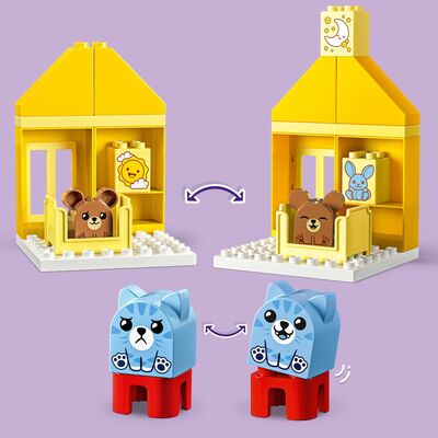 LEGO DUPLO My First 10414 Hverdagsrutiner: Måltider og leggetid