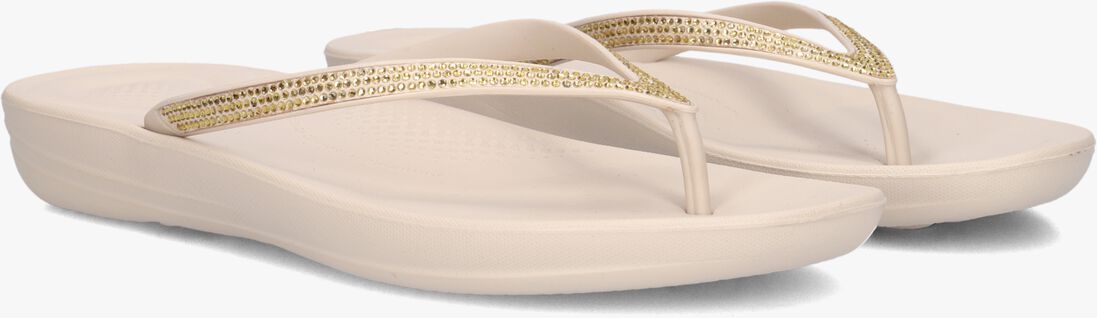 witte fitflop teenslippers iqushion sparkle