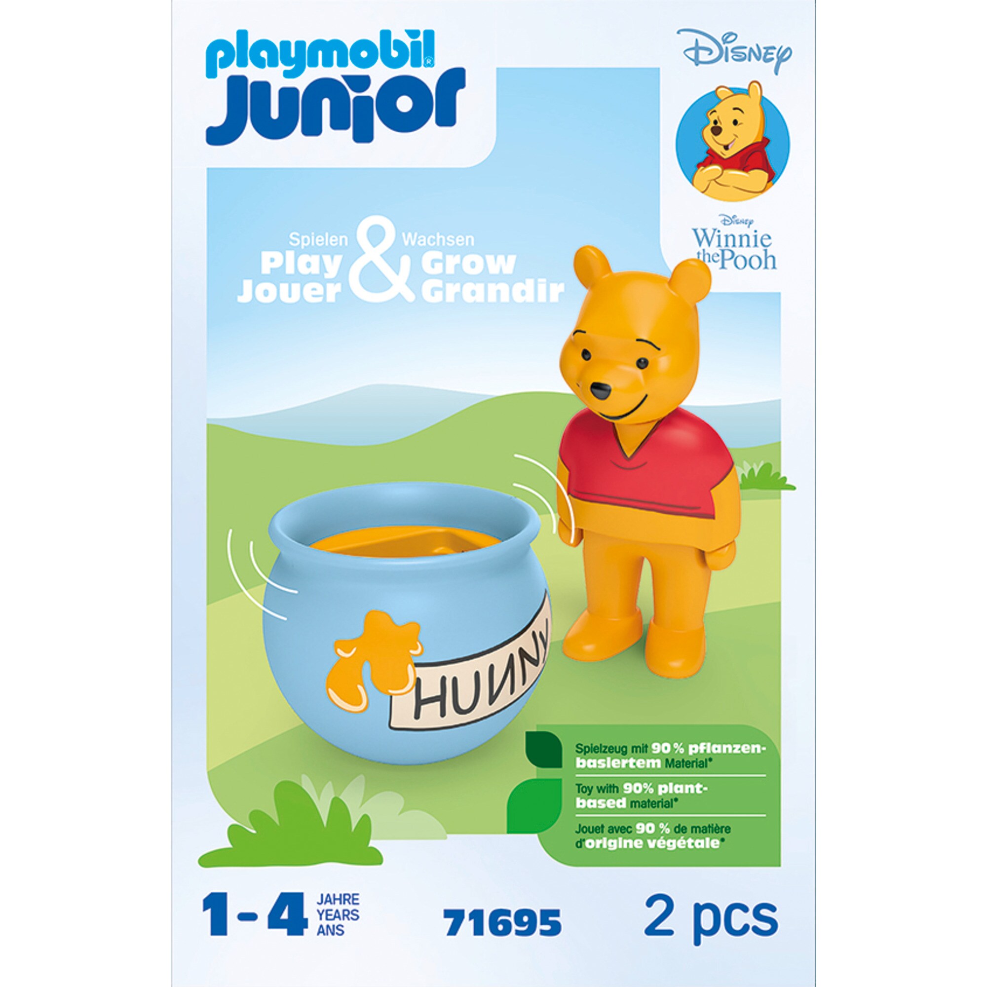 PLAYMOBIL Konstruktionsspielzeug Junior & Disney: Winnies Stehauf-Honigtopf