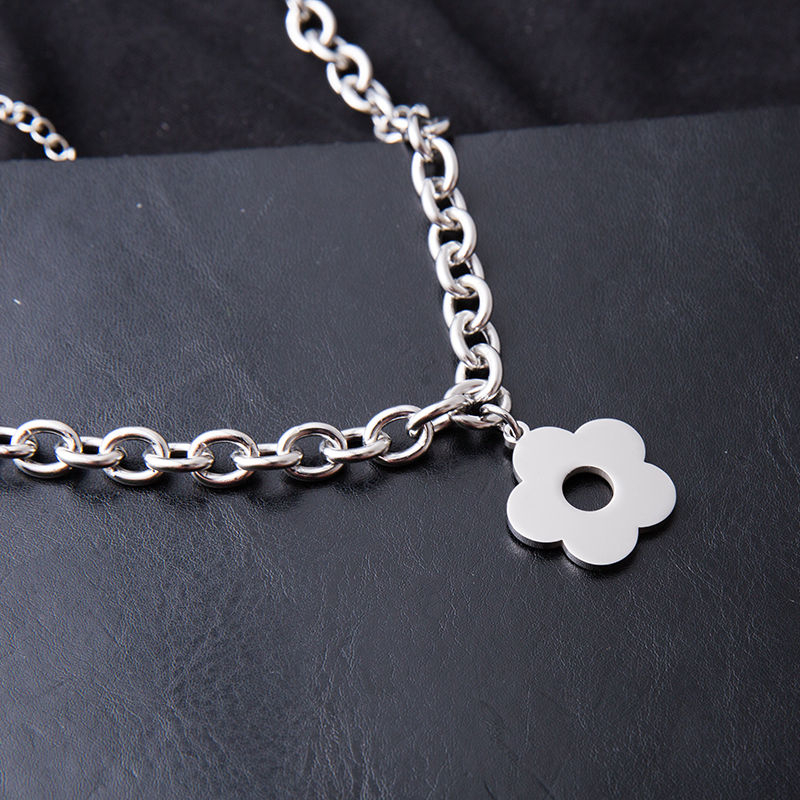 Tinseltown - Legering Bloemen Hanger Ketting