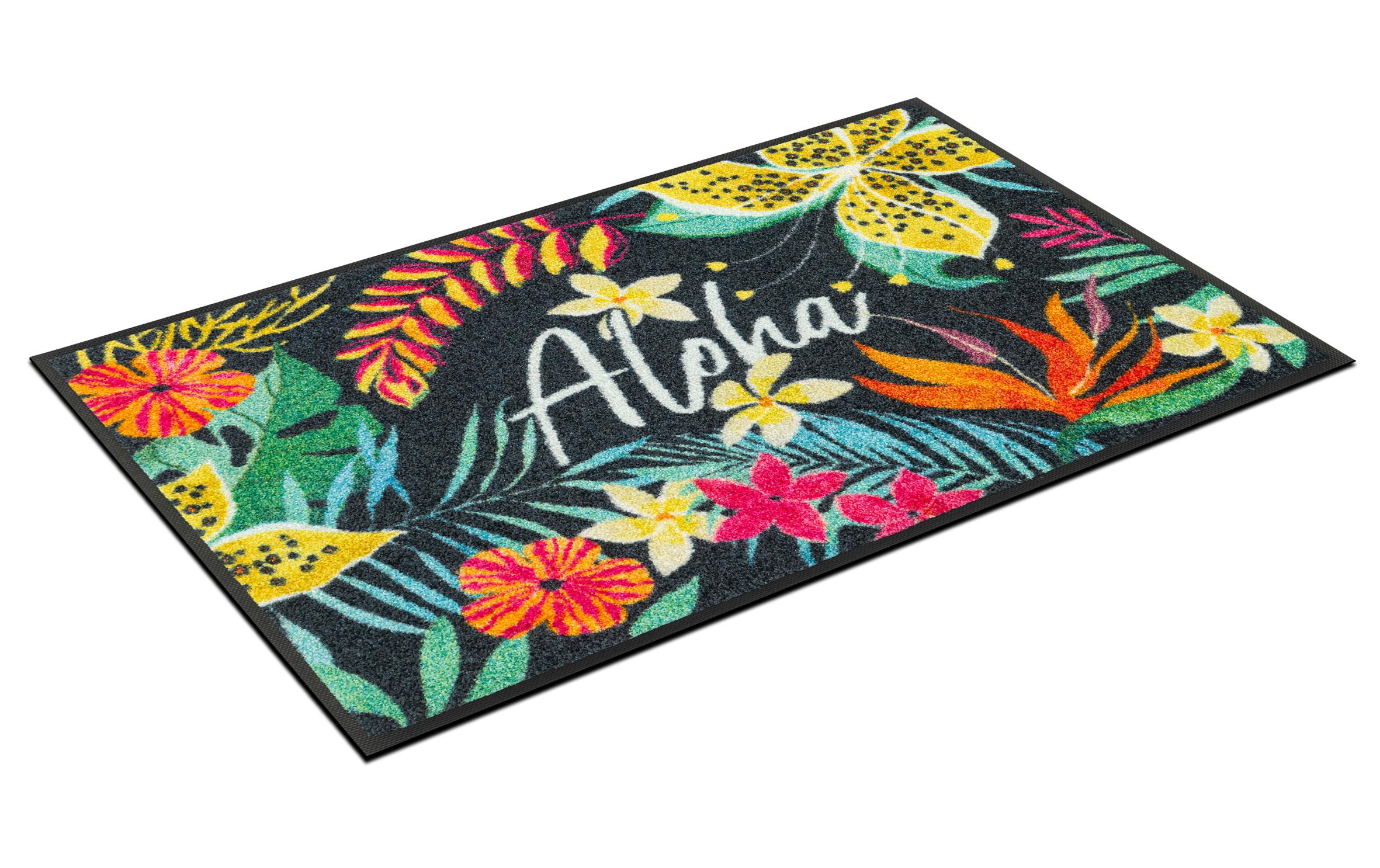 Fussmatte Aloha 50 cm x 75 cmRutschfeste Schmutzfangmatte