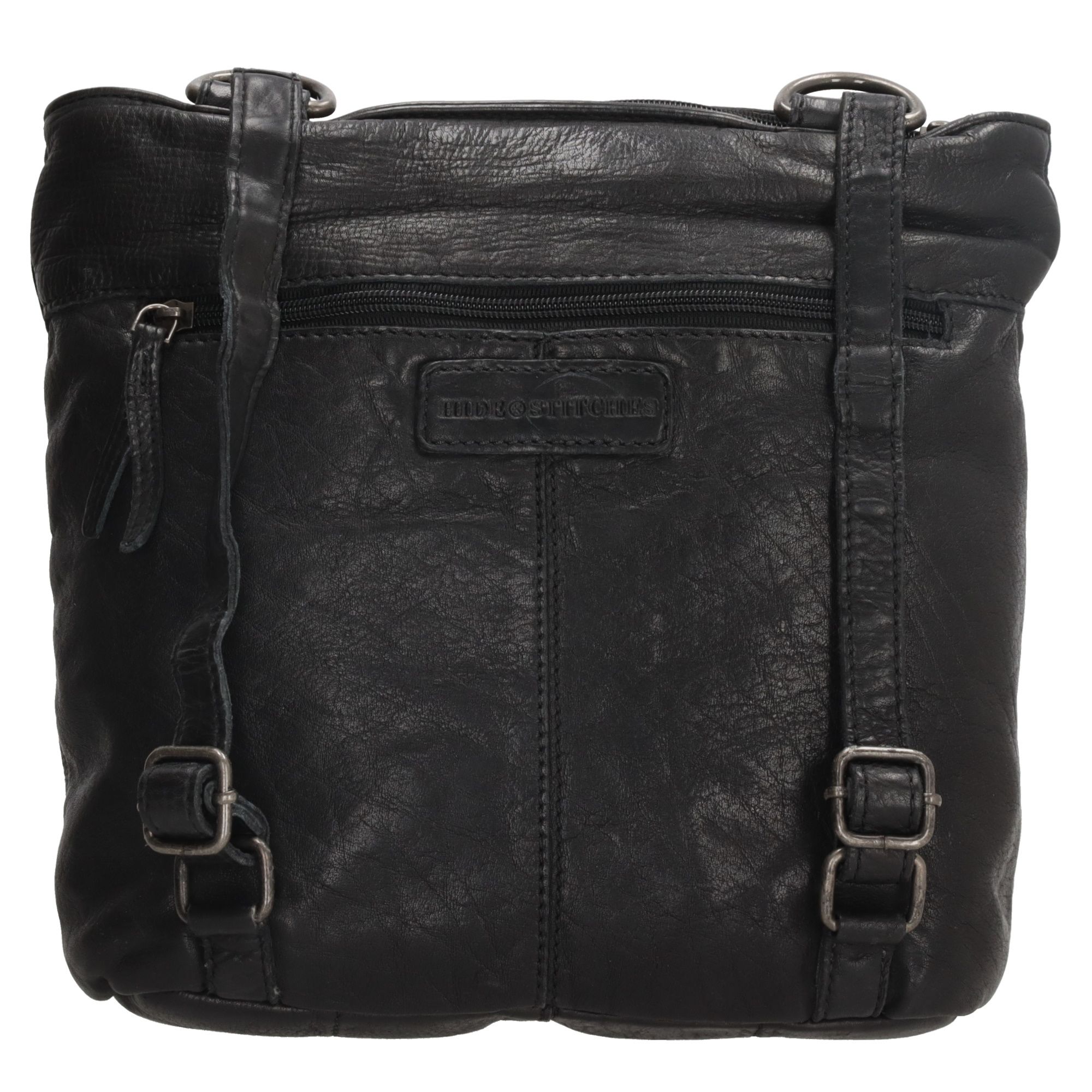 Hide & Stitches Paint Rock Shopper /- Rugzak Zwart