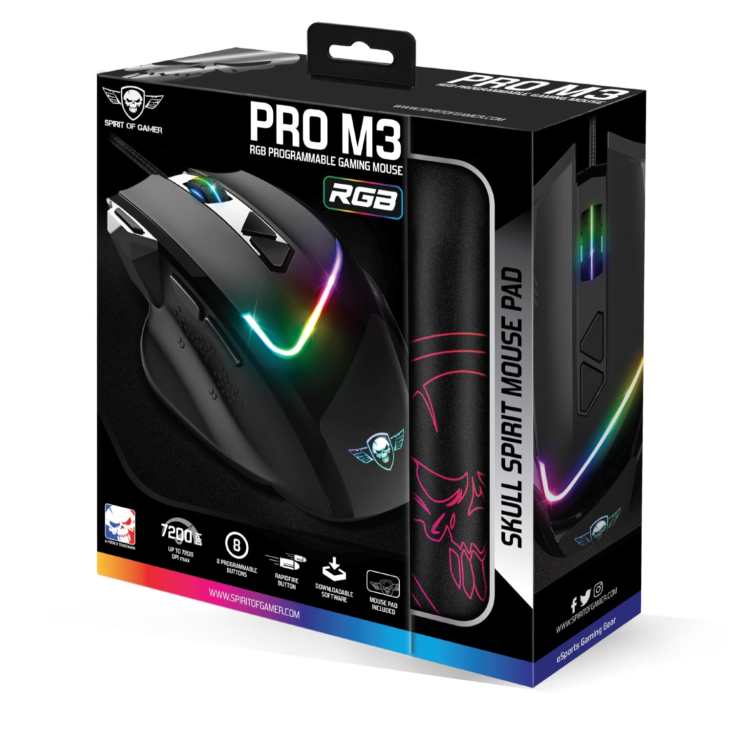 Spirit of Gamer Pro-M3 RGB