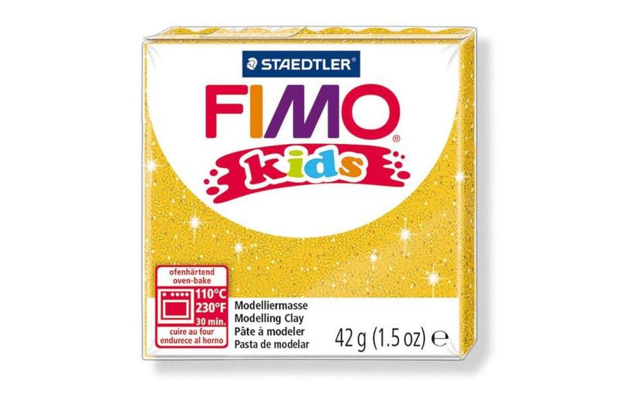 Modelliermasse Kids Glitter GoldOfenhärtende Modelliermasse
