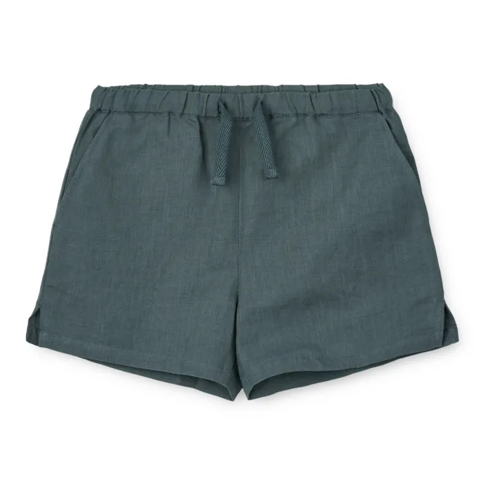 Liewood Short Tage Lin | Bleu Vert