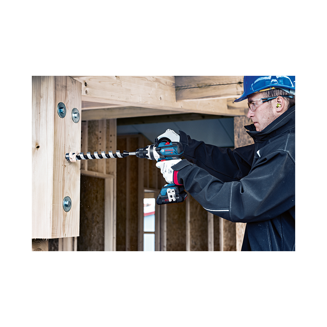 Bosch 4 Tool 18V Profi Set (GSR;GDX;GWS;GBH) (0 615 990 N32)