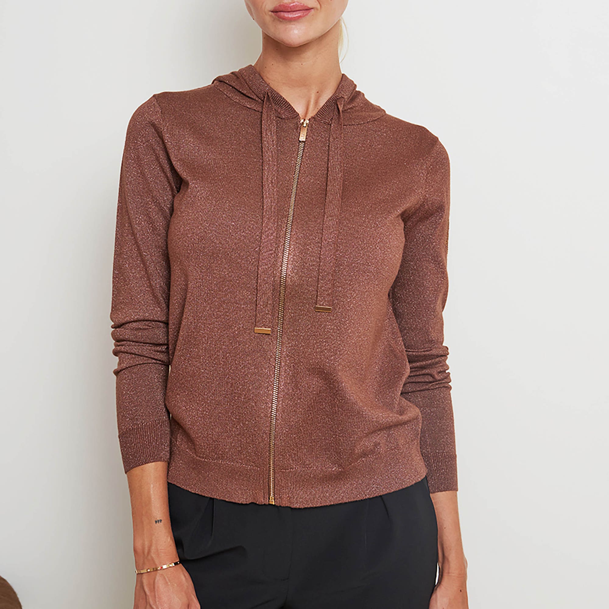 Gilet Femme marron