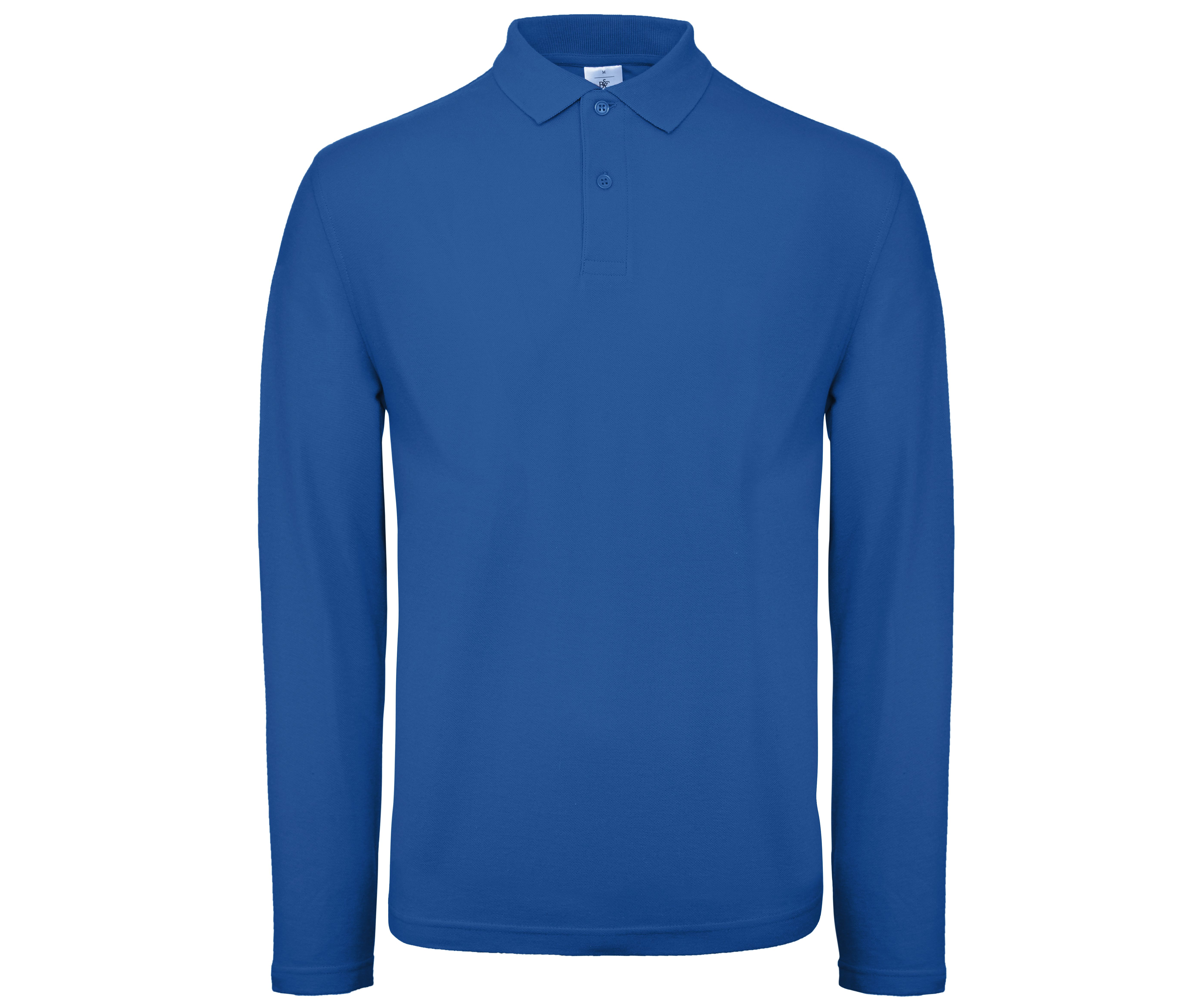 B&C ID1LS - Polo Homme Manches Longues