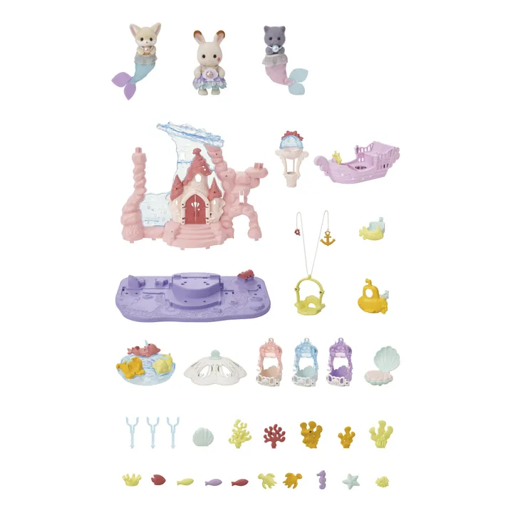 Sylvanian Families Le château des sirènes