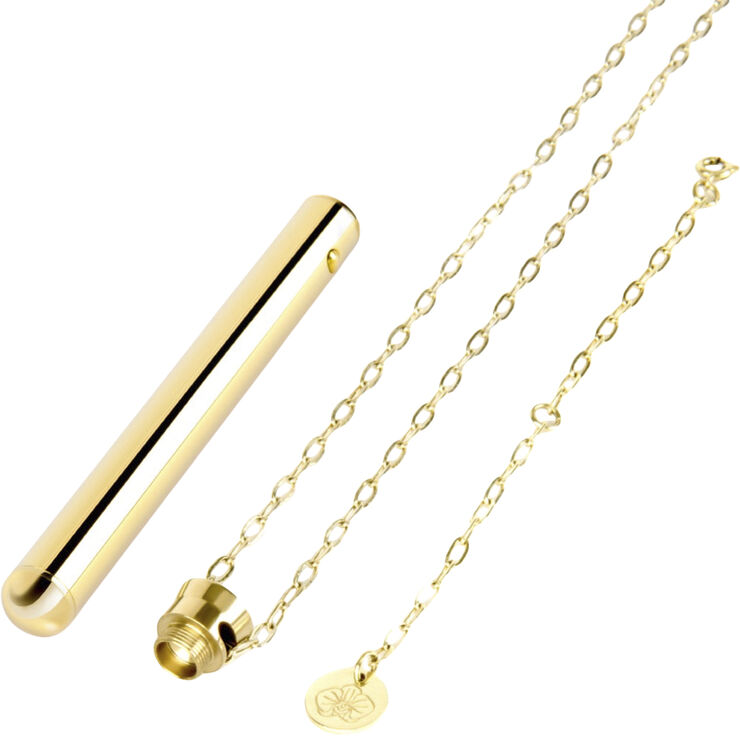 Le Wand Vibrating Necklace Gold Gold