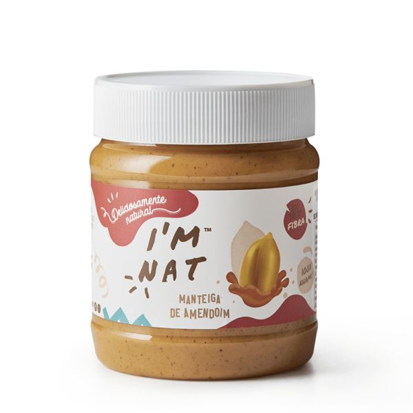I'm Nat Manteiga de Amendoim 2x 260g