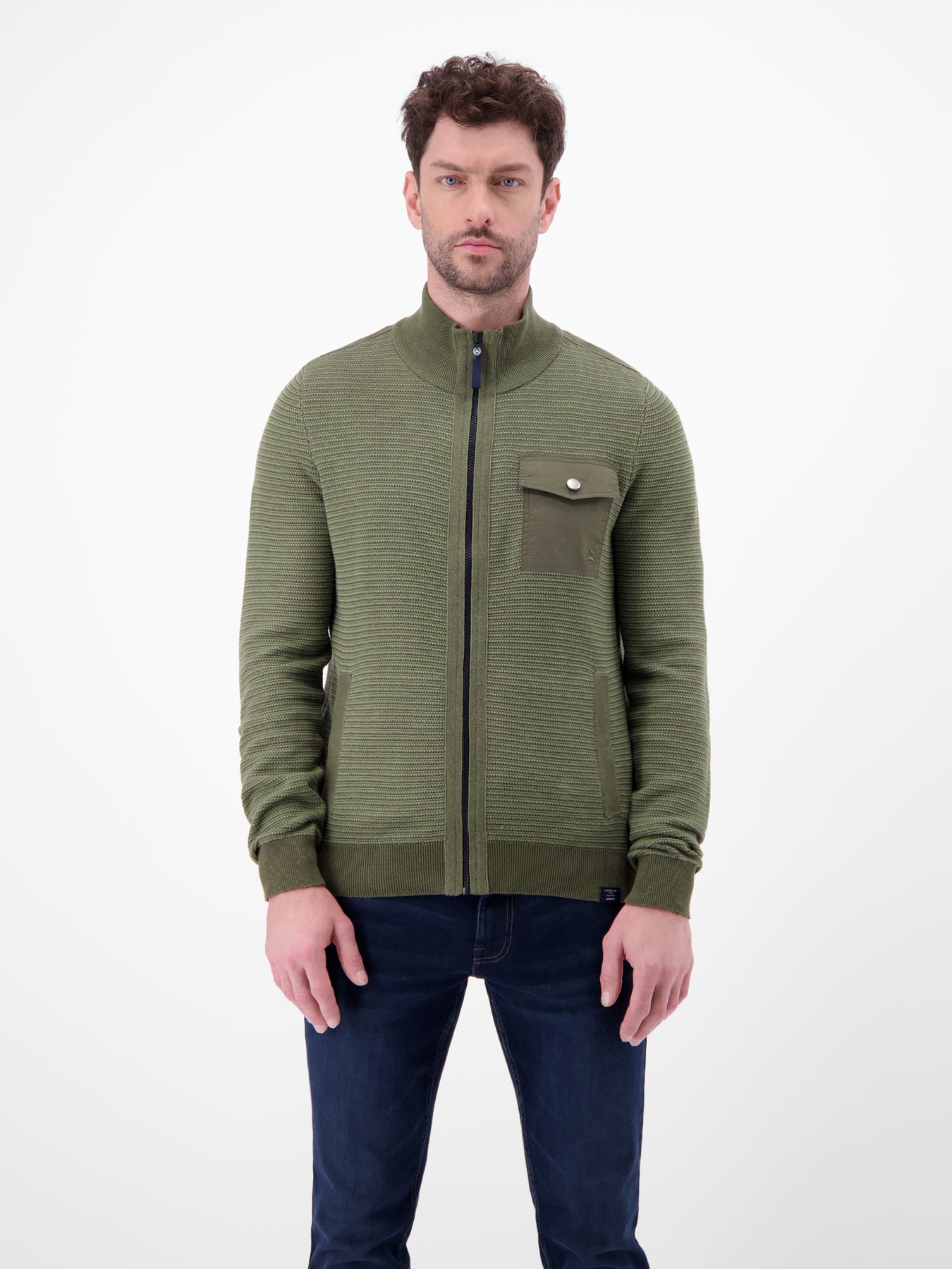 Sportive Strickjacke für Herren
