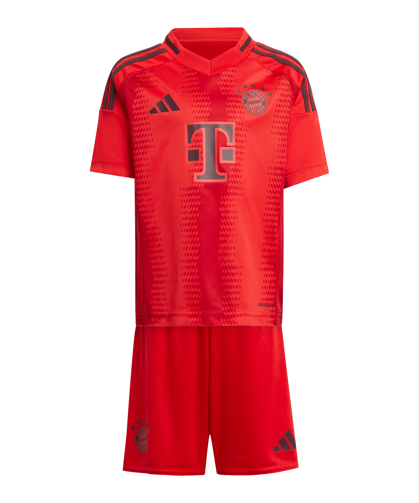 adidas FC Bayern München Minikit Home 2024/2025 Kids Rot