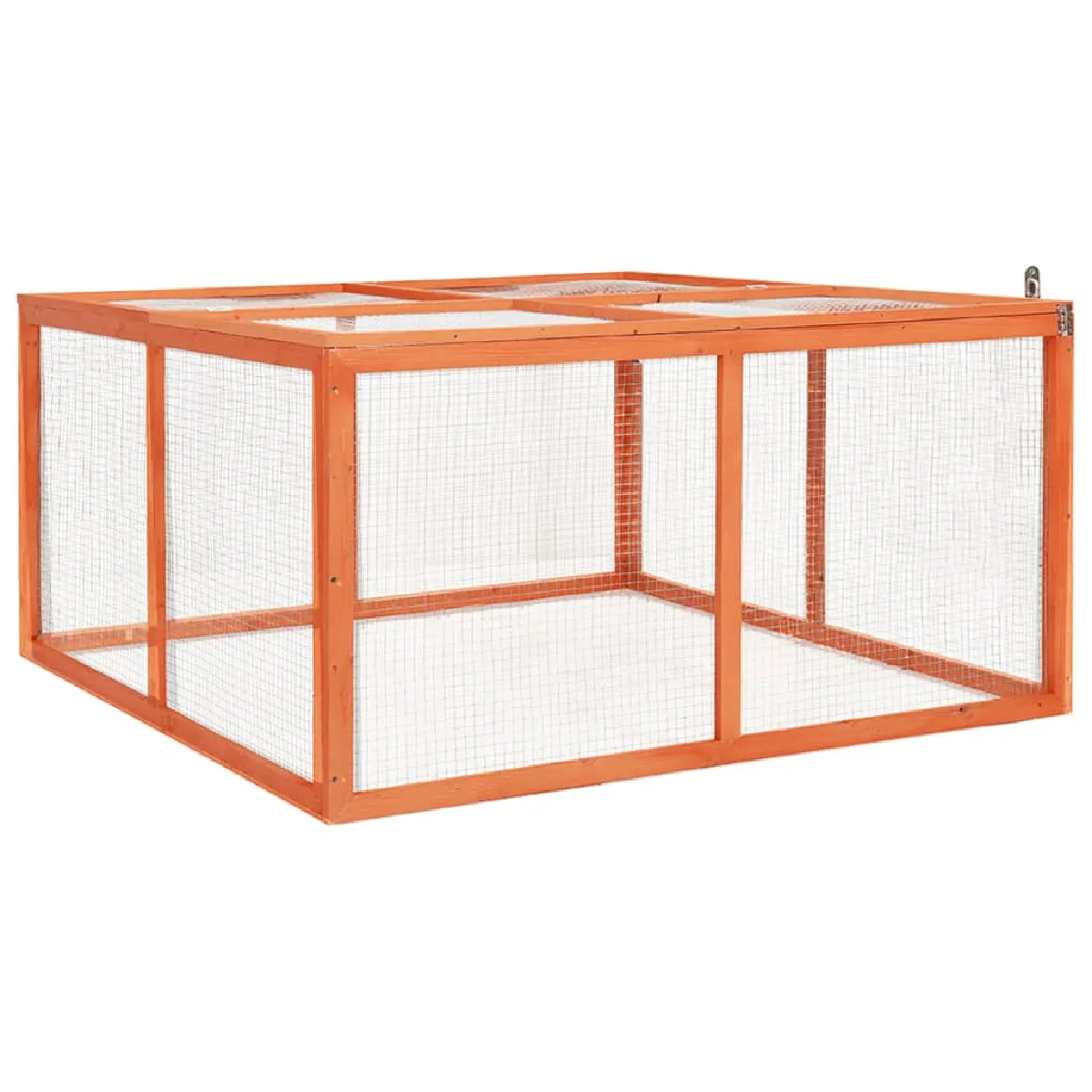 vidaXL Clapier - Bois de sapin