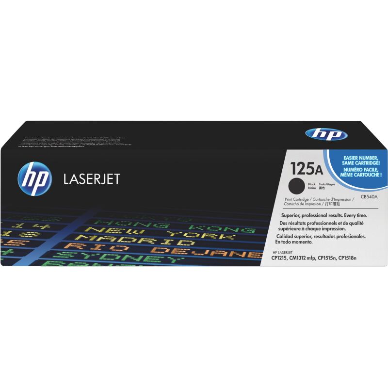 HP 125A - CB540A Toner noir pour imprimante laser