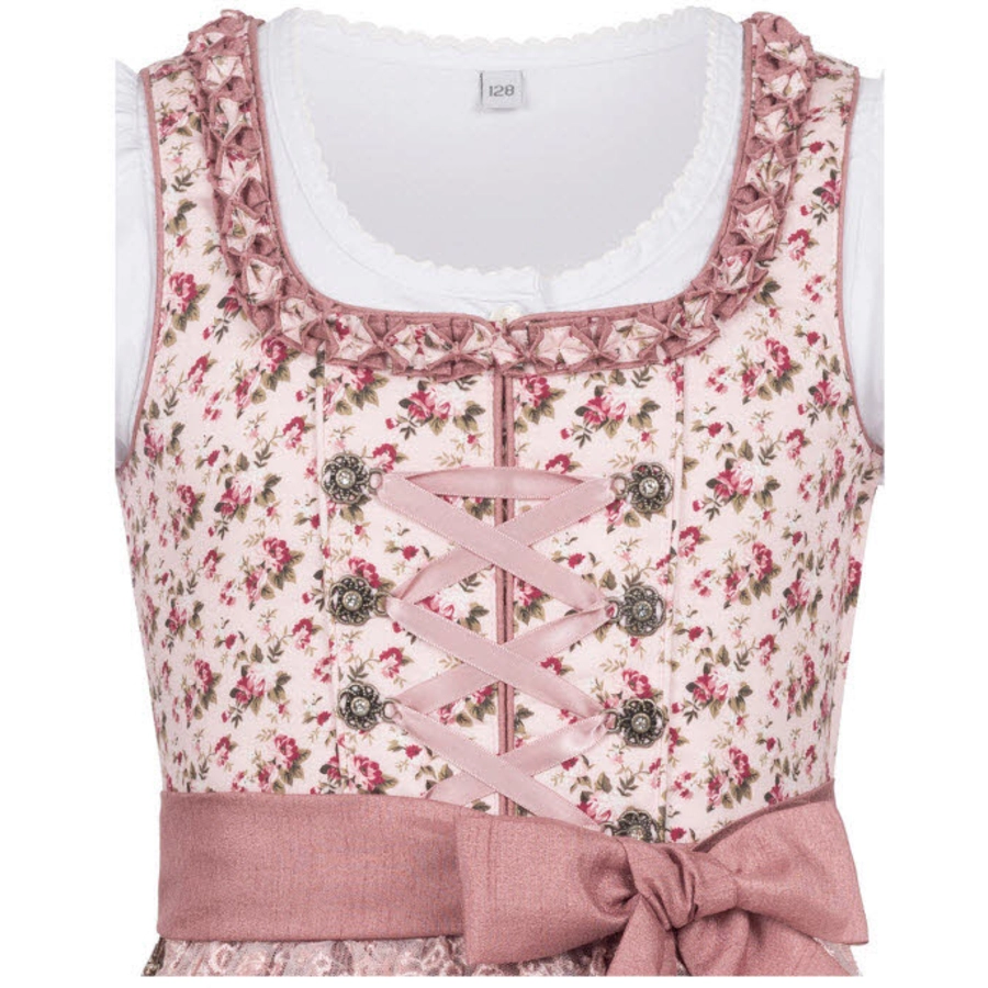 Nübler Kinderdirndl 3-teilig Matilda Rosa