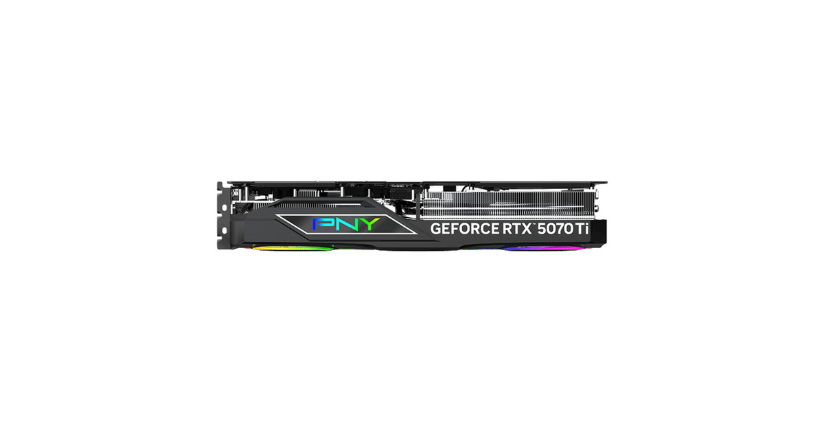 PNYGeForce RTX 5070 Ti EPIC-X RGB OC grafische kaart  (DLSS 4, 3x DisplayPort, 1x HDMI)