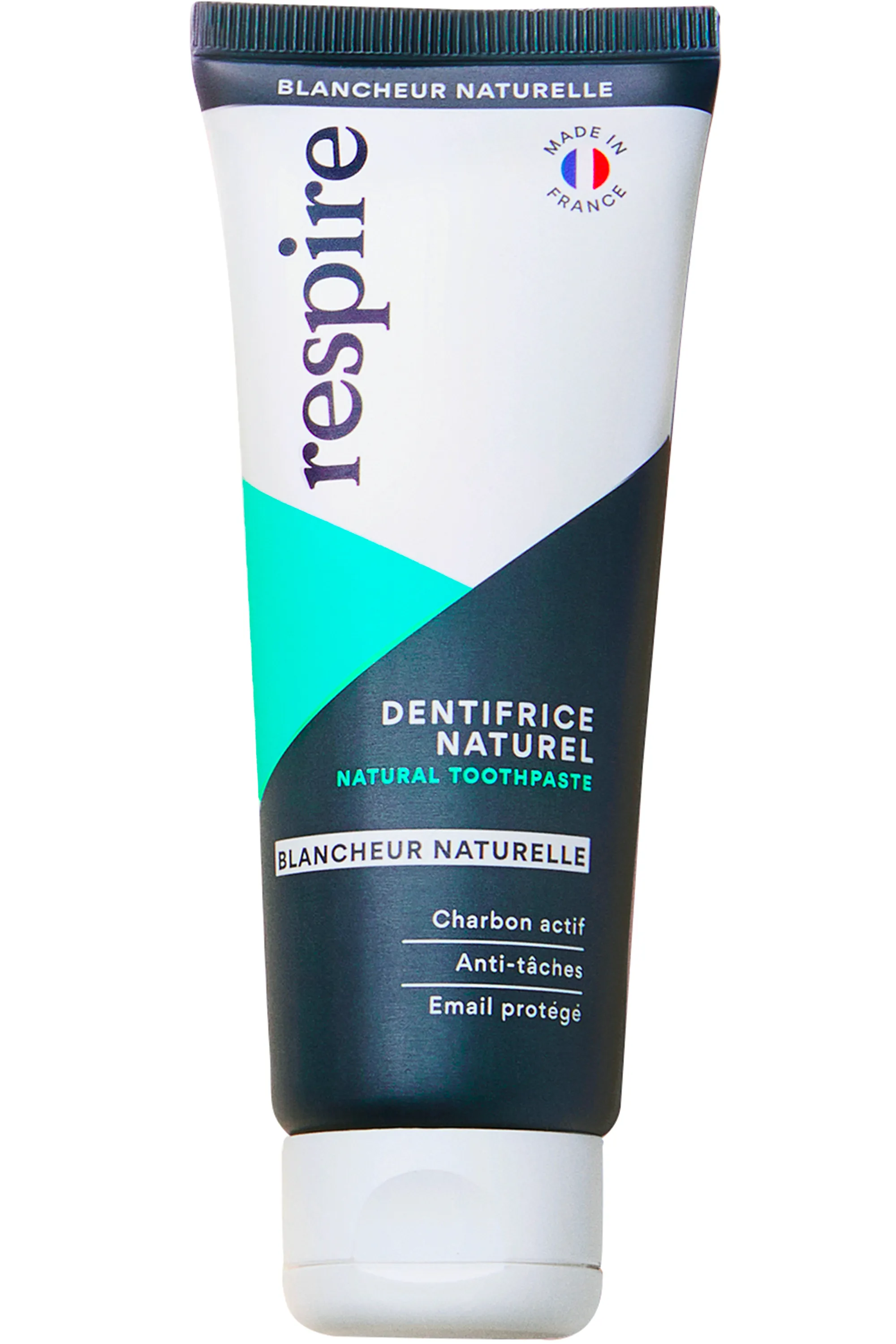 Respire Dentifrice blancheur naturelle-75 ml