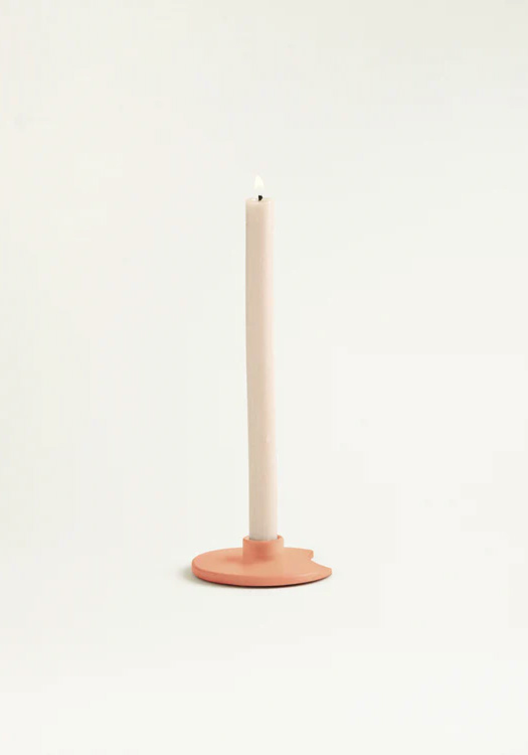 Onomao Kerzenständer Luz Halb Terrakotta