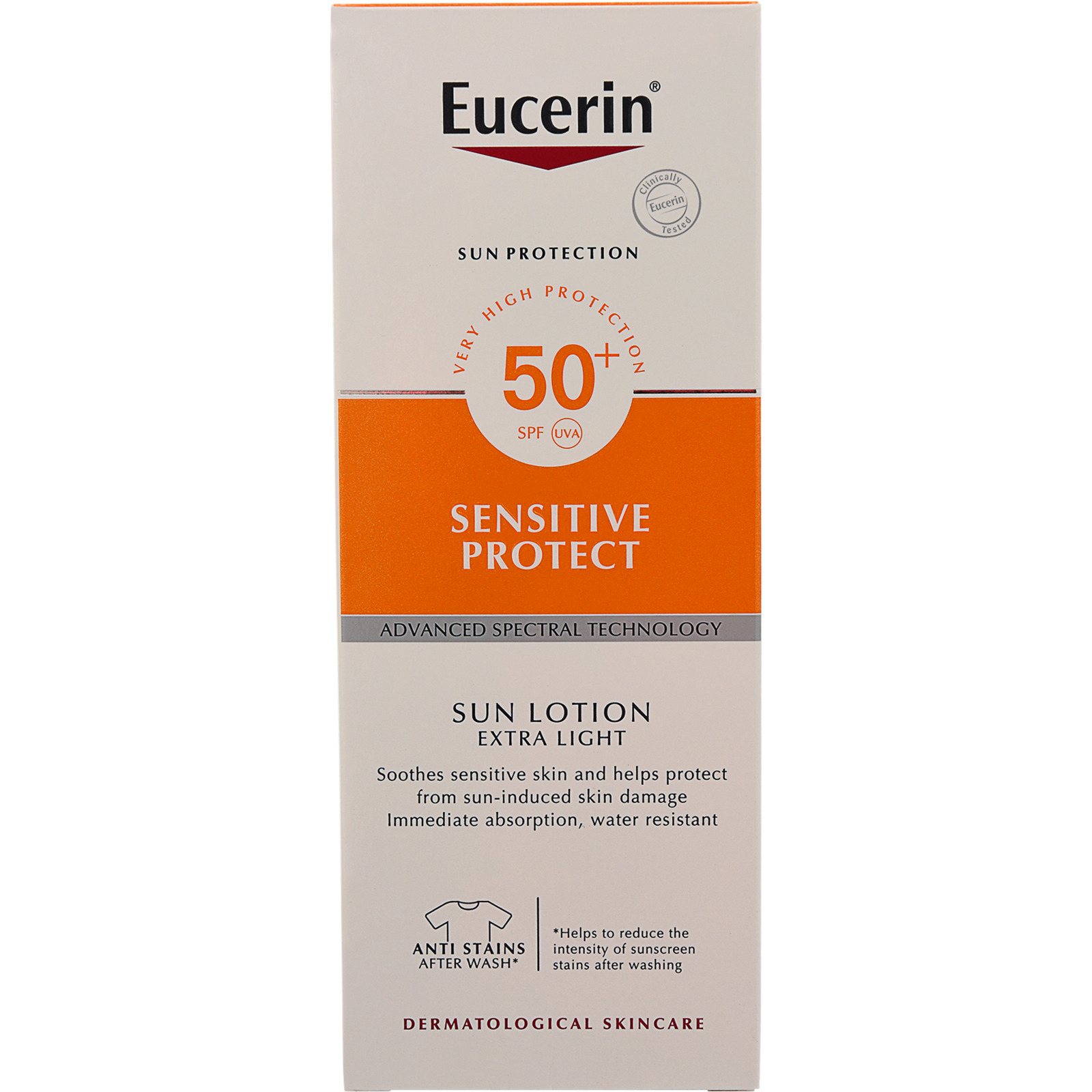 Eucerin Sensitive Protect Sun Lotion Extra Light LSF 50+ 150 ml