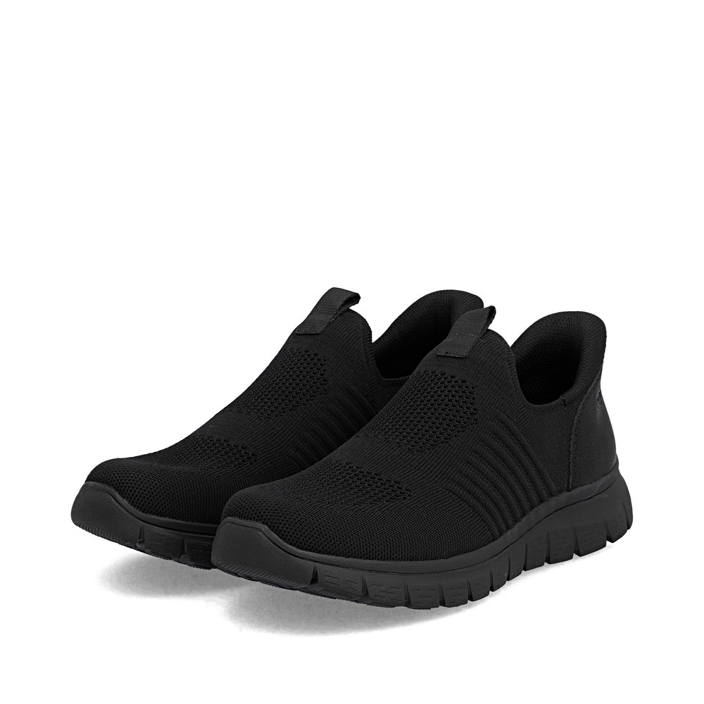 Rieker Herren-Sneaker-Slipper Ready2GO Schwarz