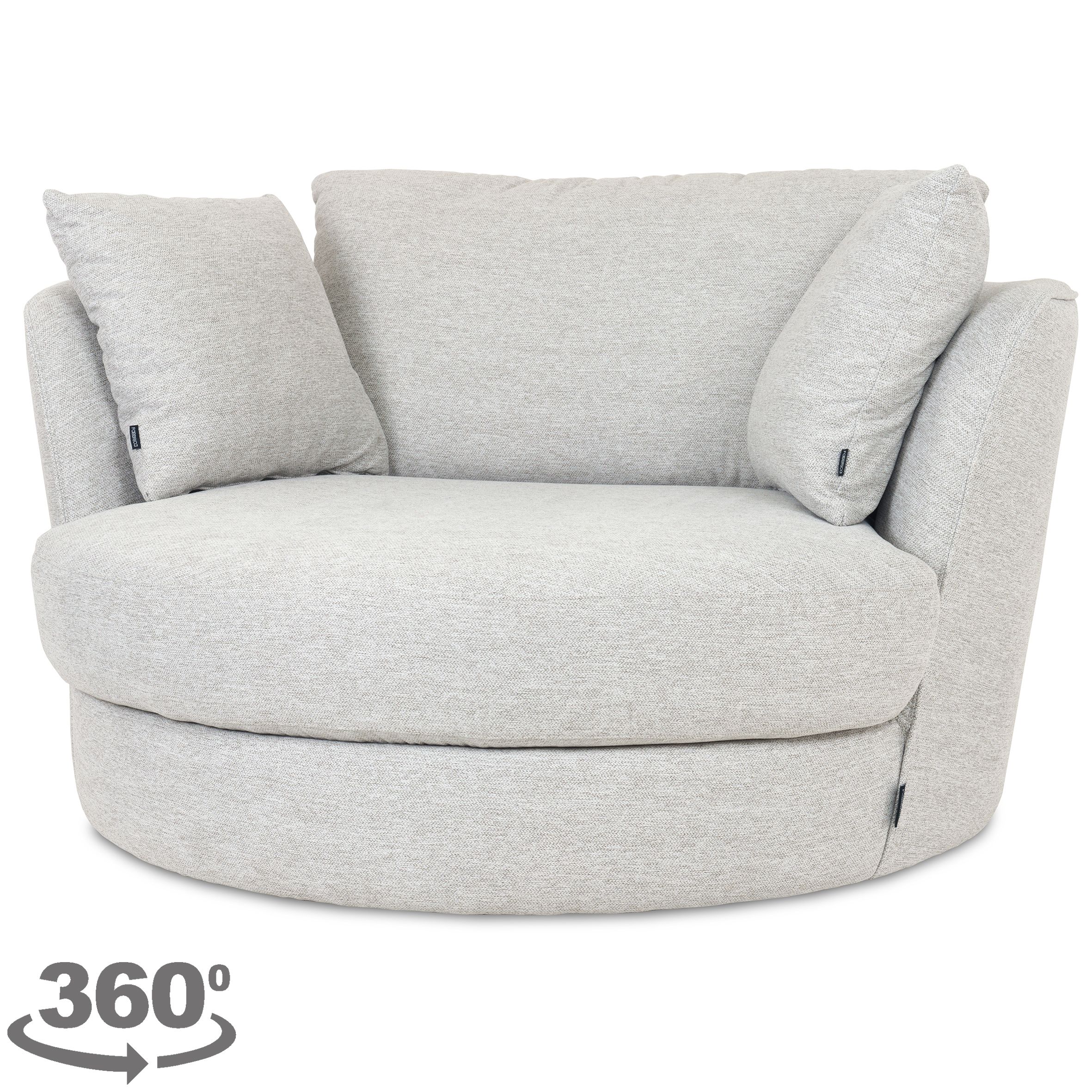 Draaifauteuil  Estelle  | Domicil ExclusiveB131 x D123 x H84 cm