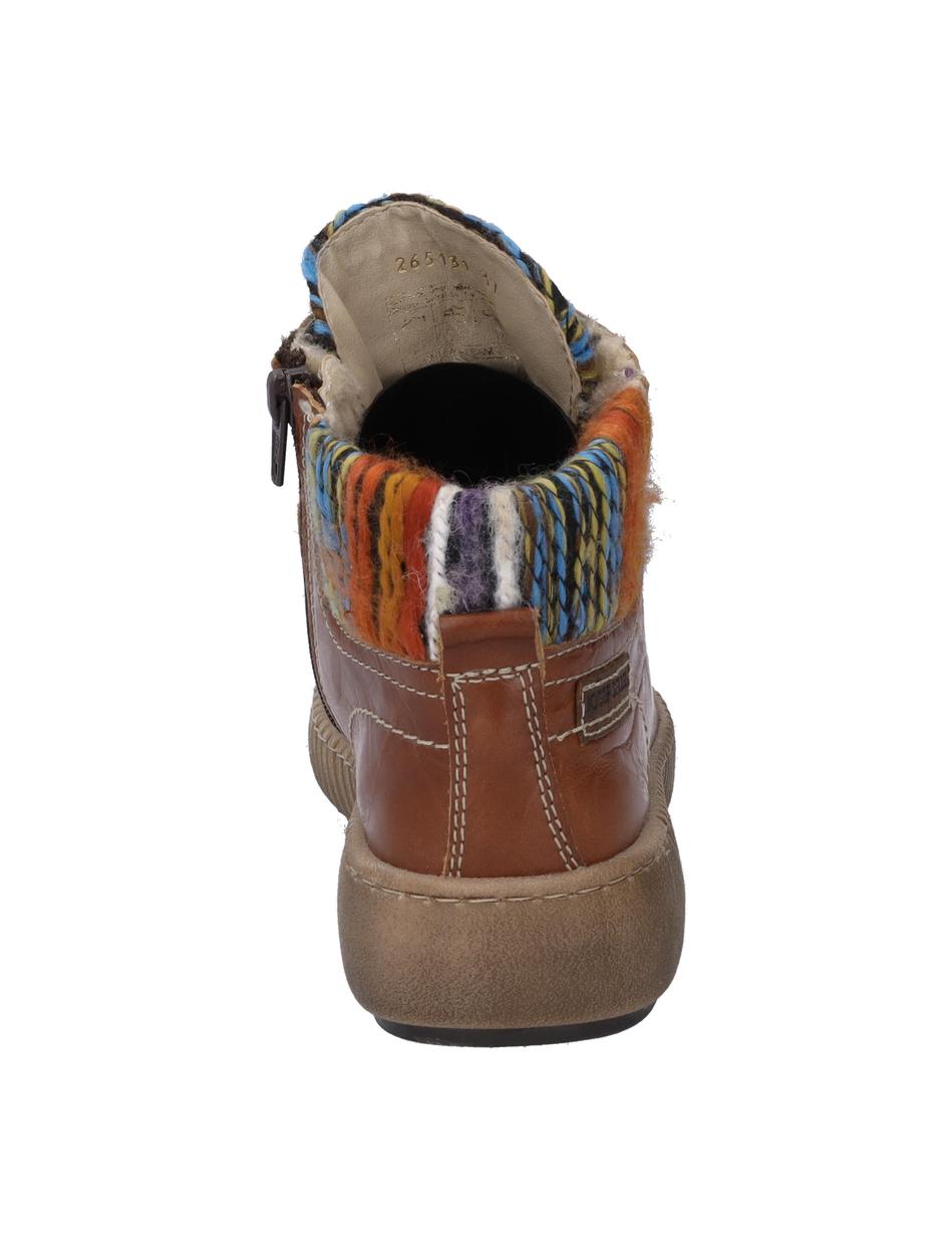 Stiefelette Maren 06, brandy-multi