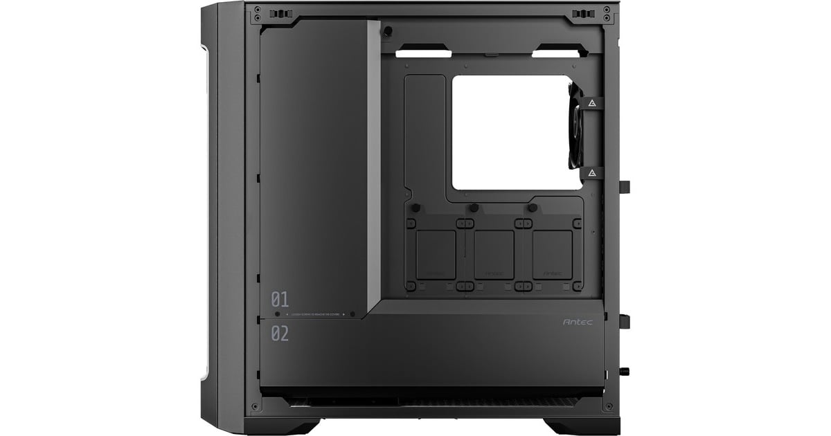 AntecPerformance 1 FT big tower behuizing  (Zwart | 2x USB-A | 1x USB-C | Tempered Glass)